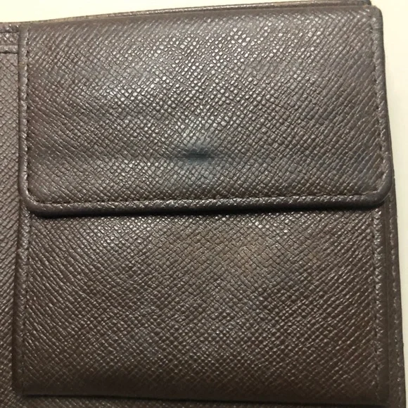 Louis Vuitton Damier Ebene Canvas Leather Marco Bifold Wallet - Picture 5 of 9